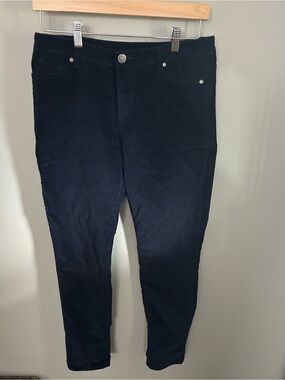 Women’s Buffalo Navy Velvet Slim Jeans